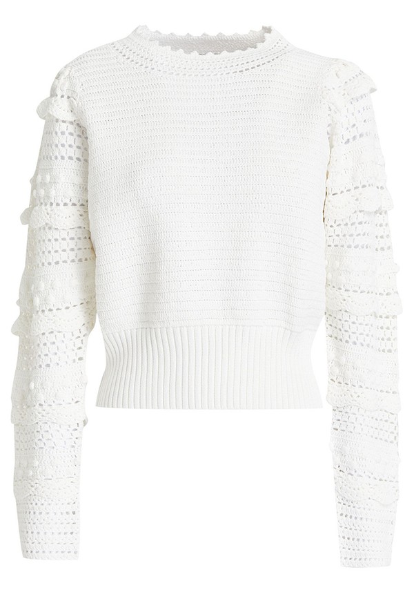Junie Ruffle Sweater from Sandro