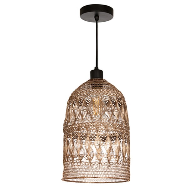Papri Easy-To-Fit Steel Ceiling Shade from John Lewis