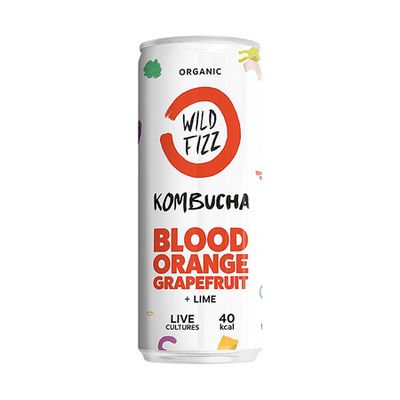 Blood Orange Grapefruit + Lime from Wild Fizz Kombucha