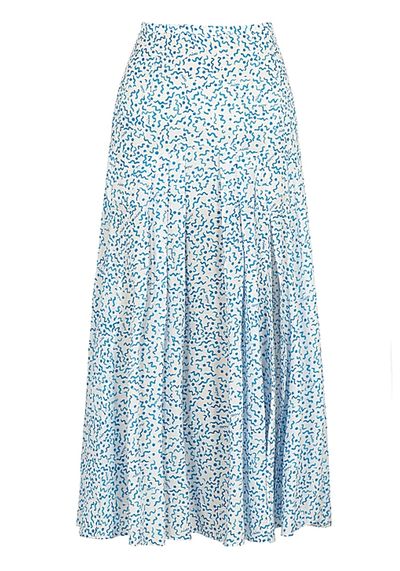 Claire Printed Cotton-Blend Midi Skirt from Rixo