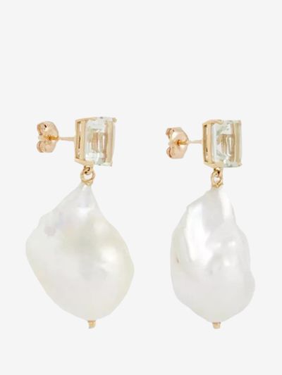 Baroque Pearl Drop Earrings