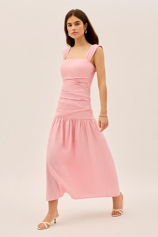 Reese Cotton Linen Dress from KITRI