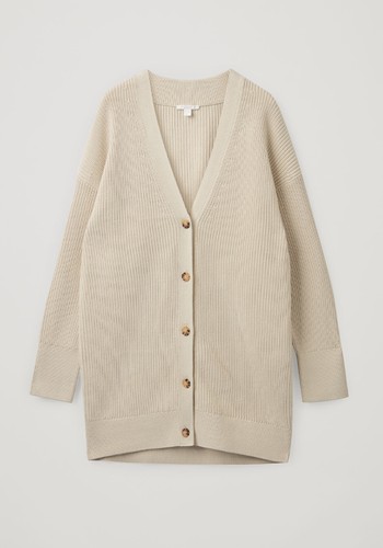 Midi Knitted Cardigan from COS