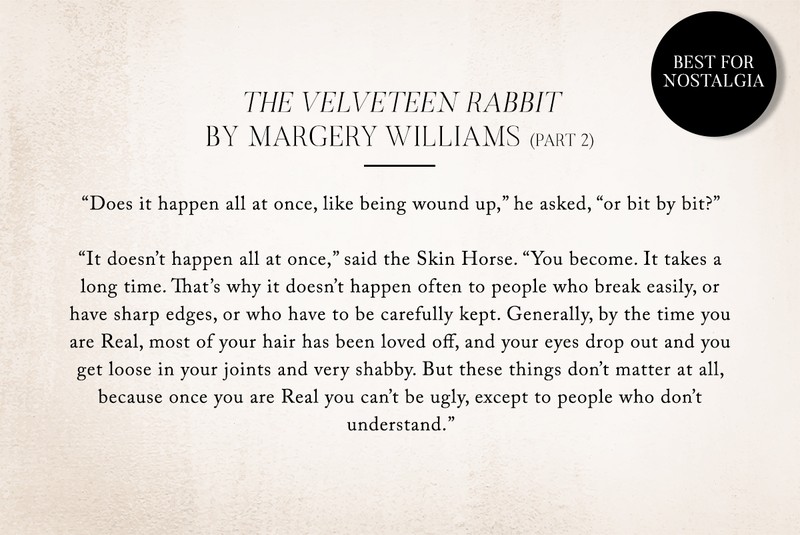 The Velveteen Rabbit by Margery Williams