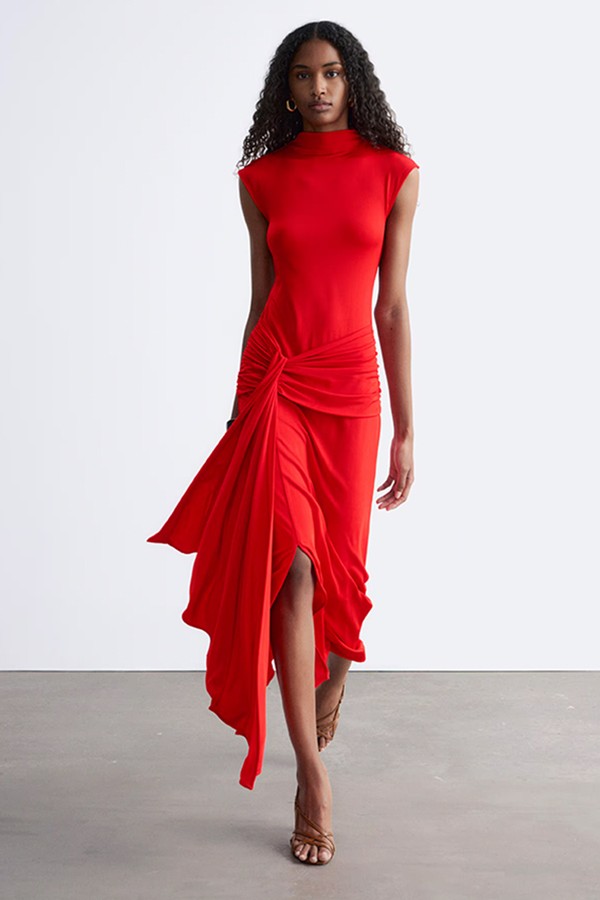 Wrap-Front Midi Dress from & Other Stories