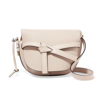 Gate Small Textured-Leather Shoulder Bag from Loewe