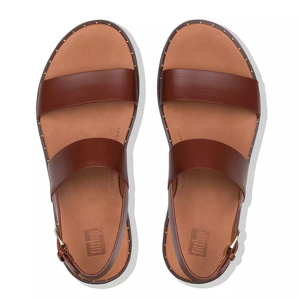 Leather Back-Strap Sandals