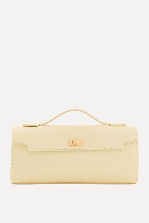 Mortimer Leather Clutch from ANYA HINDMARCH