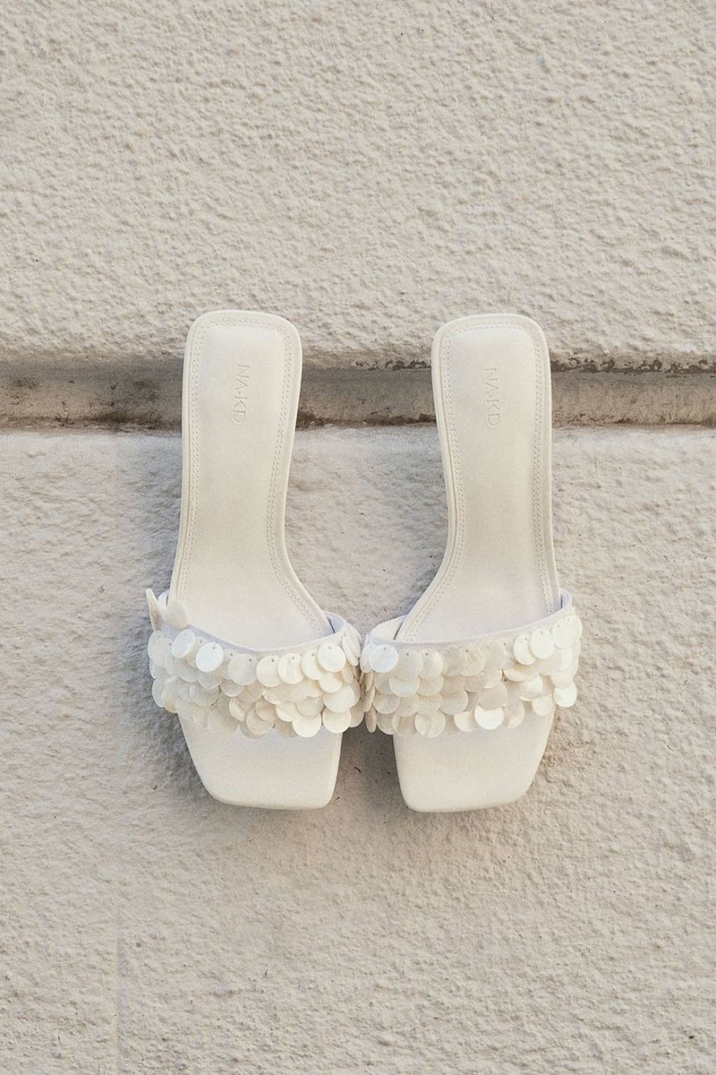 Sequin Detail Heels 