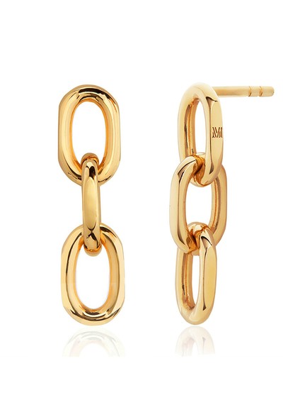 Alta Capture Mini Link Earrings from Monica Vinader