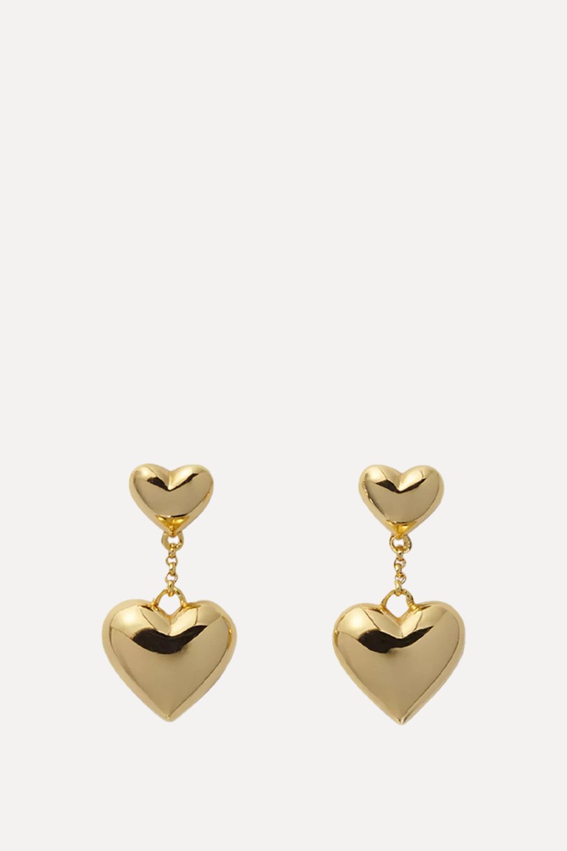 Heart Earrings from Maje