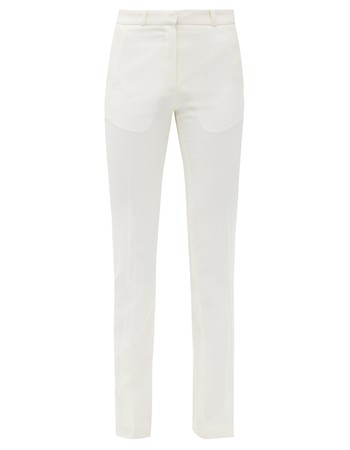 Hudson High-Rise Wool Trousers from Pallas Paris