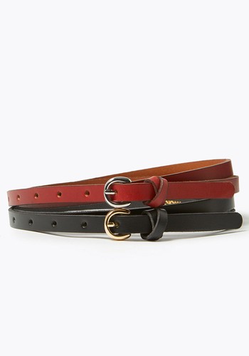 2 Pack Leather Hip Belt