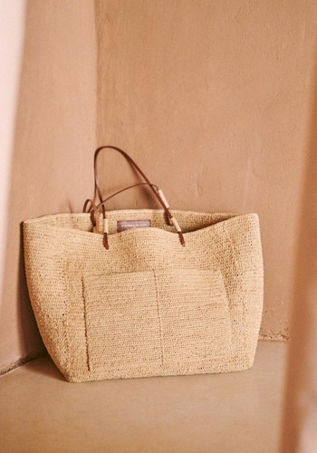 Gaby Weaved Bag from Sezane