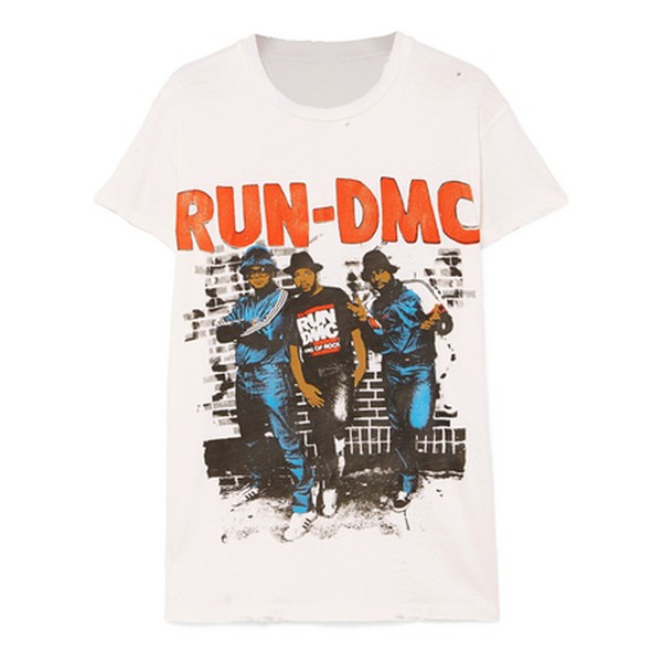 Run-DMC Distressed T-shirt from Madeworn