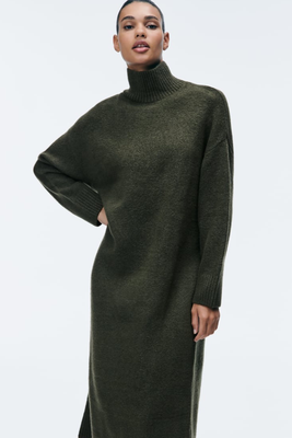 Soft Knit Midi Dress from Zara