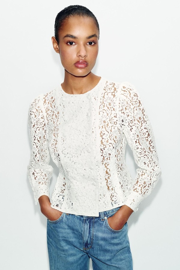 Lace Wrap Jacket from Zara