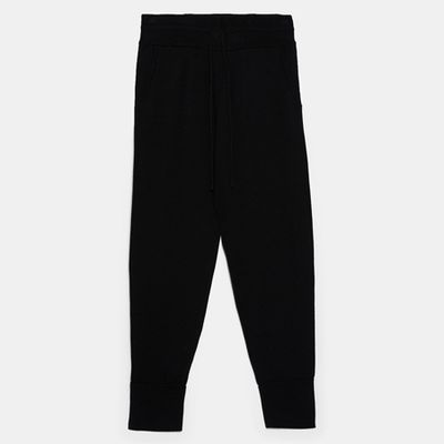 Knit Jogging Trousers from Zara