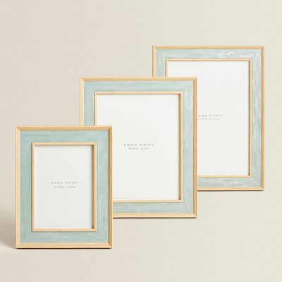 Contrast Wooden Frame from Zara Home