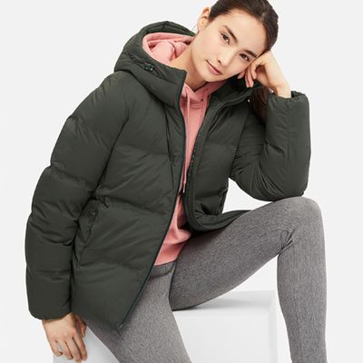 Seamless Down Hooded Parka