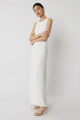 Column Bridesmaid Dress