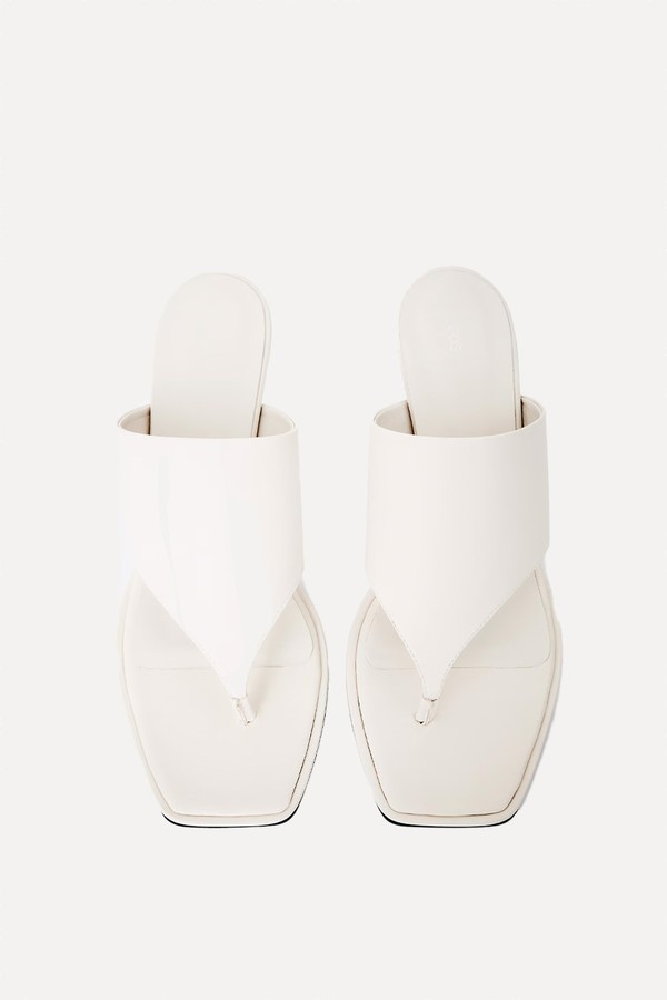 Toe-Post Heeled Sandals £135 | COS 