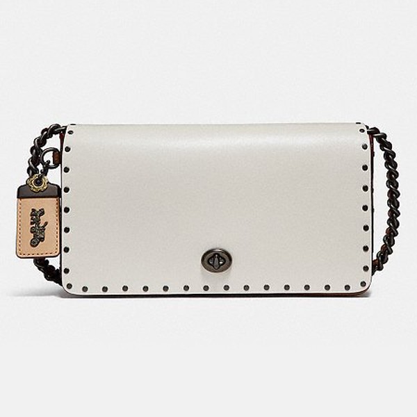 Dinky With Rivets And Snakeskin Detail