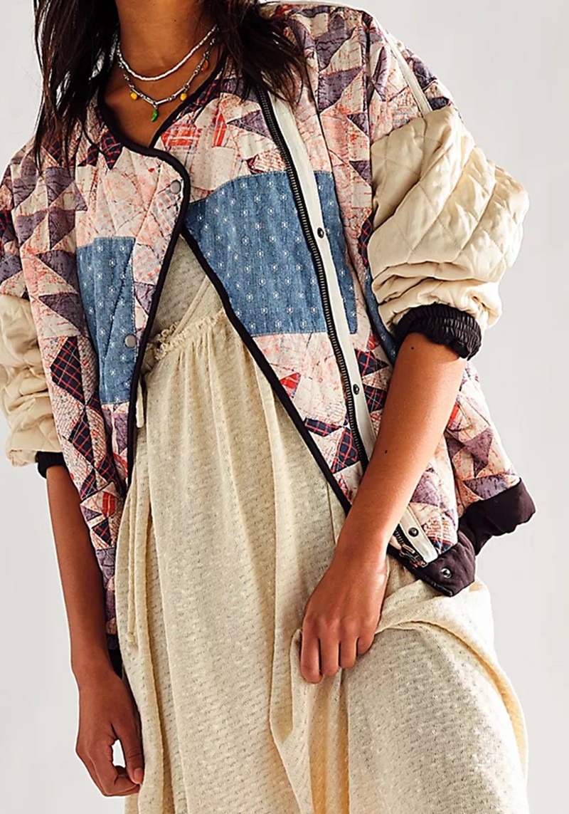 Quilted Bomber Jacket from Free People