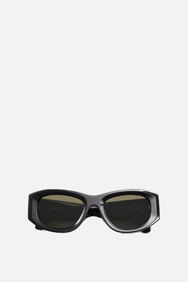 Sporty Silhouette Acetate Sunglasses from & Other Stories