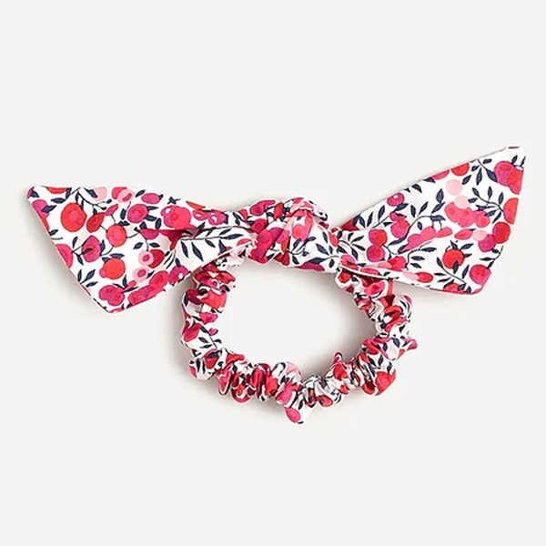 Bow Scrunchie In Liberty® Floral Print from J. Crew