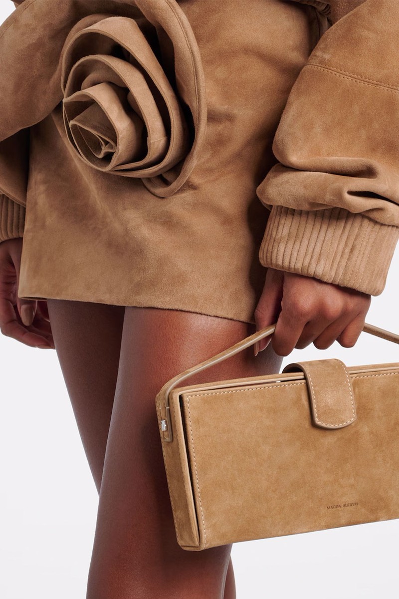 Apolonia Suede Tote Bag from Magda Butrym