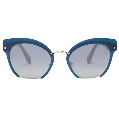 Cat Eye Round-Frame Sunglasses from Miu-Miu