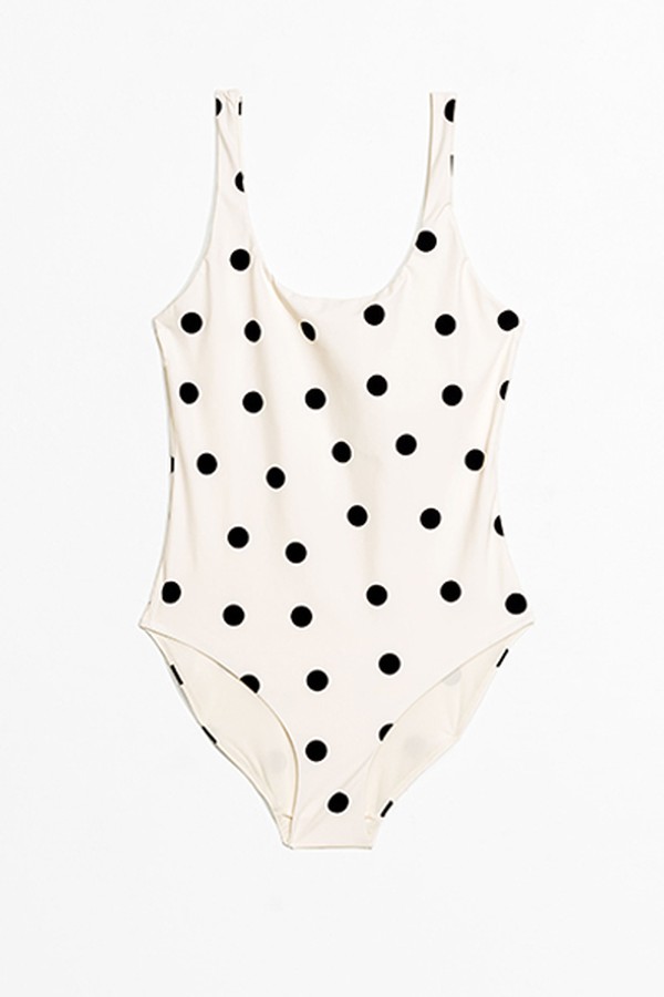 Dotted Scoop Back Swimsuit from & Other Stories