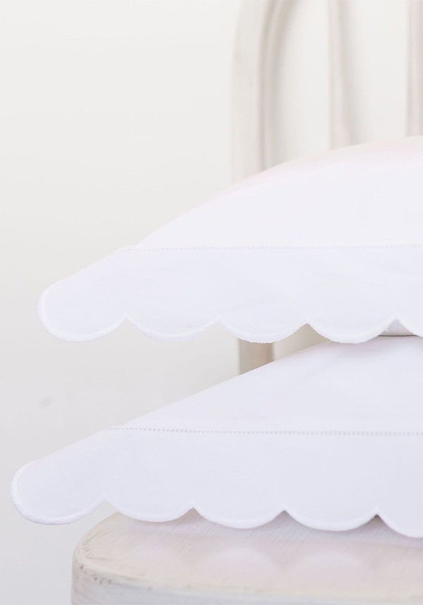 Scalloped Pillowcase from Sarah K