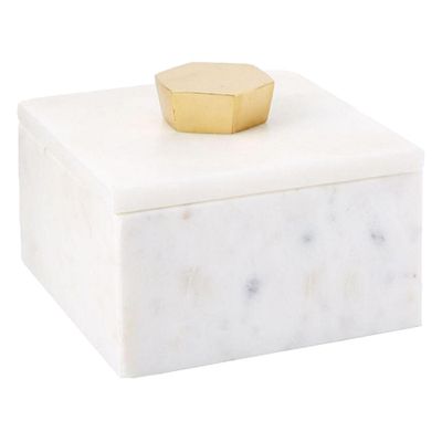 Geo Marble Rectangle Box from West Elm