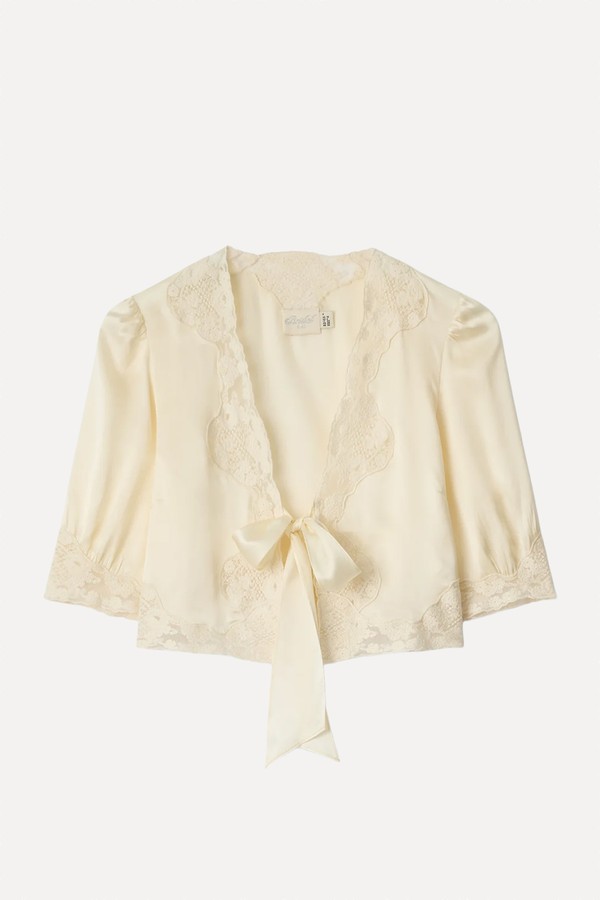 Amara Silk-Satin Top from Rixo