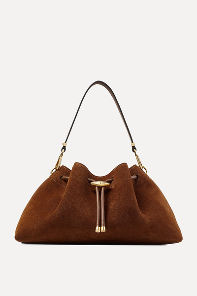 Cinch M Suede Bag from Jimmy Choo