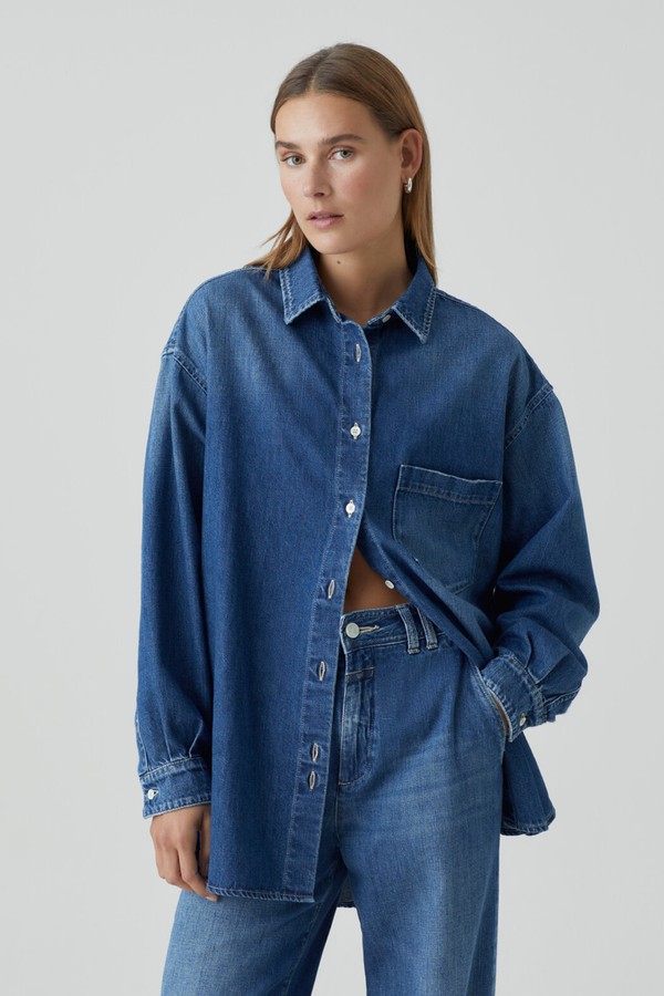 A Better Blue Long Shirt from Closed