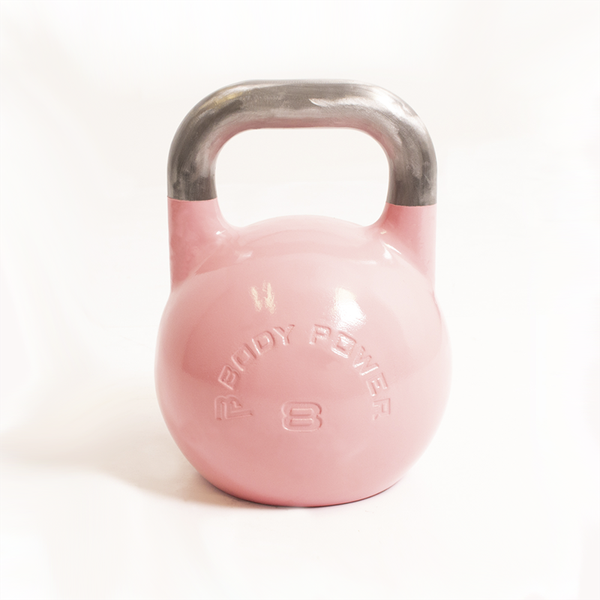 8kg Pink Competition Kettlebell from Body Power