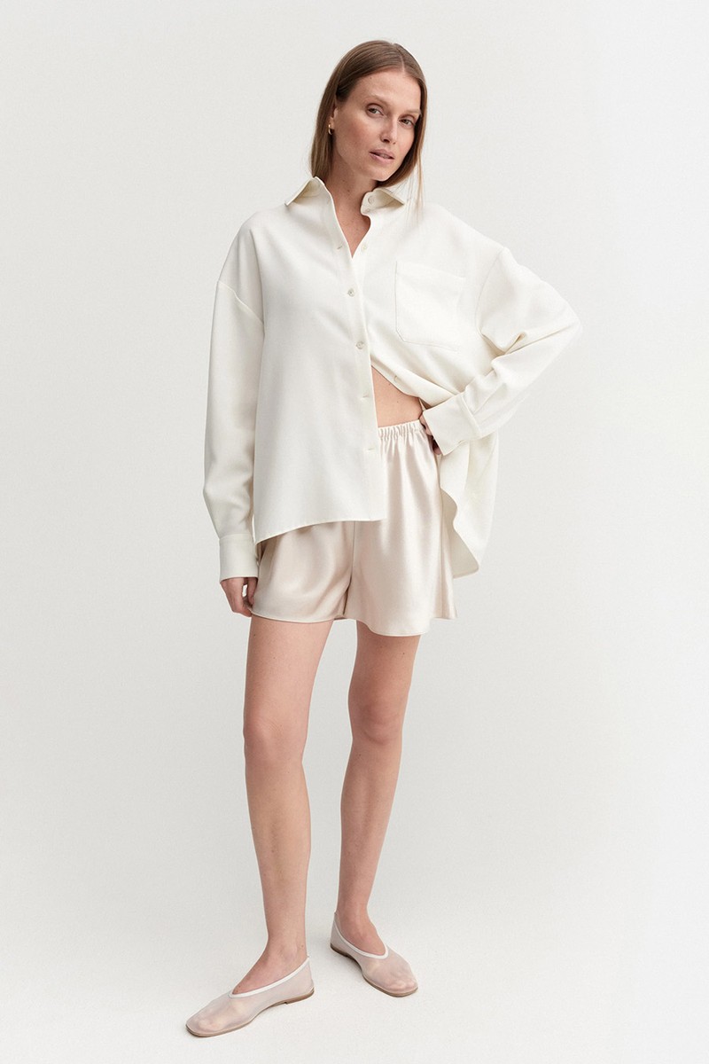 Bim Satin Shorts from Almada Label