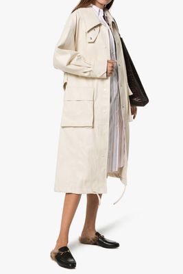 Belted Mid-Length Trench Coat from Low Classic
