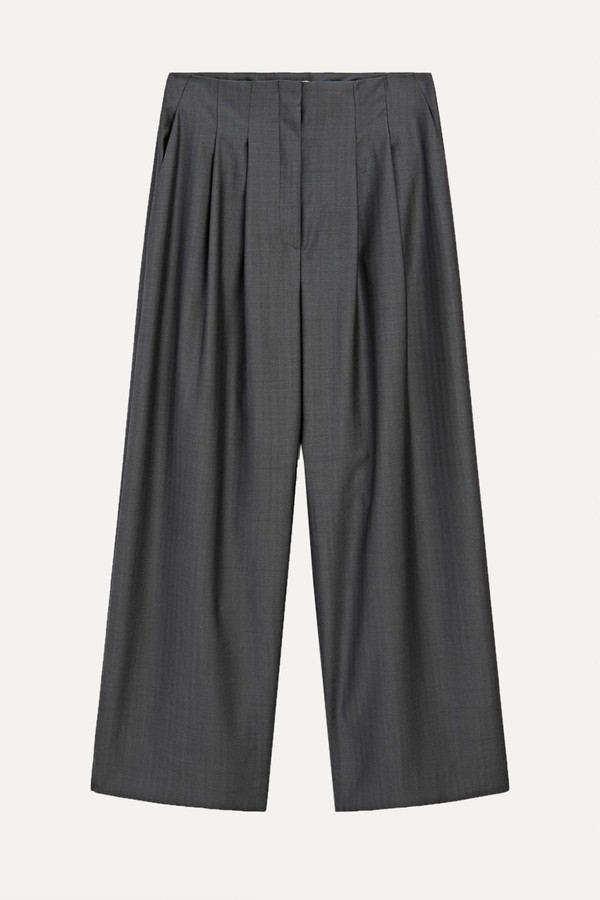 x from Wool Darted Trousers, £149 | Massimo Dutti