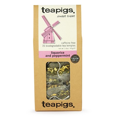 Liquorice & Peppermint Tea Bags from Teapigs