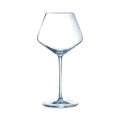 Ultime Red Wine Glasses from Eclat Cristal d'Arques Paris 