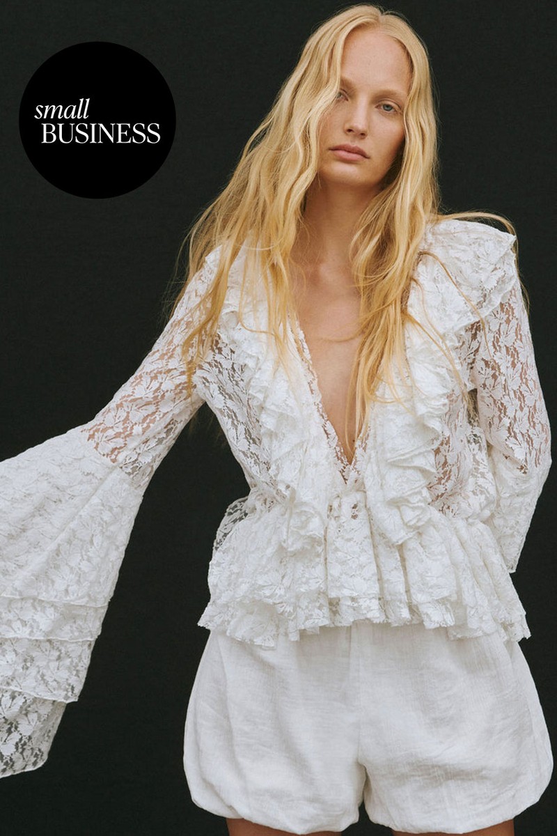 Lace Bella Blouse from A Perfect Nomad