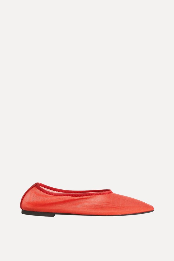 Mesh Ballerinas from ARKET