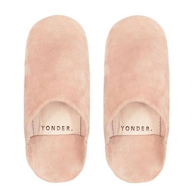 Suede Babouche Slippers from Yonder