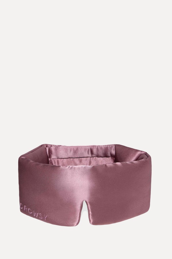 Damask Rose Silk Sleep Mask from Drowsy