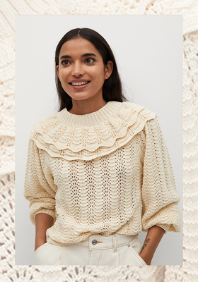 Removable Neck Knit Sweater, £49.99 | Mango
