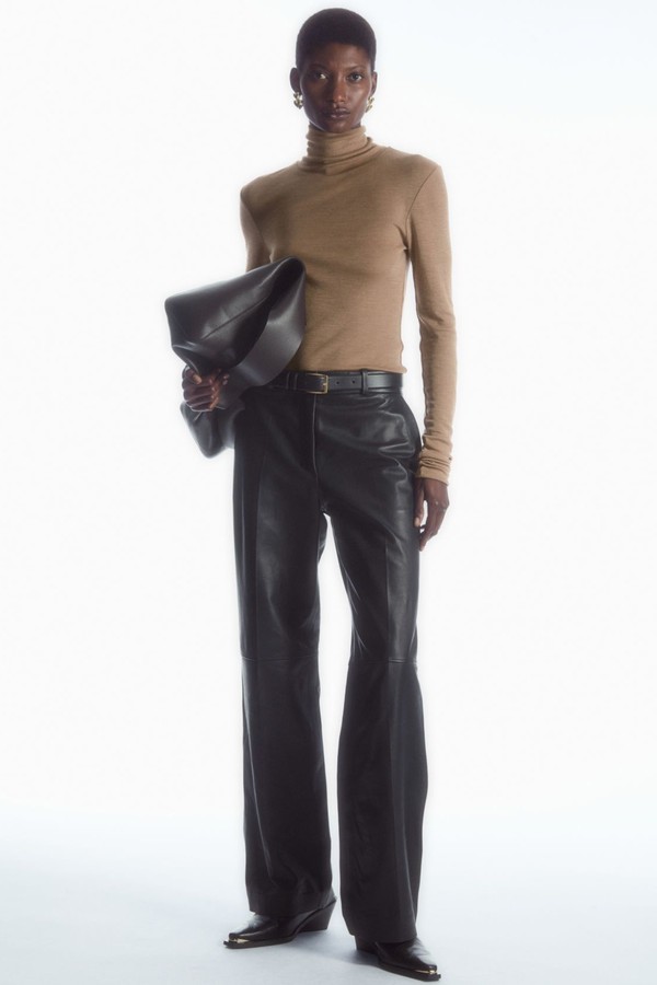 Merino Wool Turtleneck Top from COS